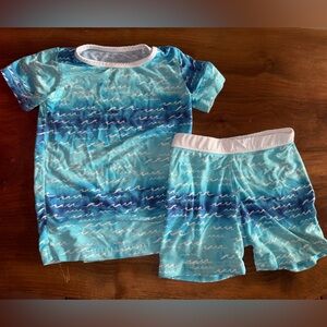 Blue Wave Kids Pajamas
